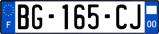 BG-165-CJ