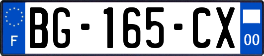 BG-165-CX