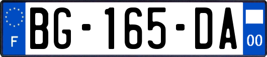 BG-165-DA