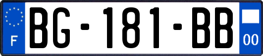 BG-181-BB