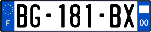 BG-181-BX