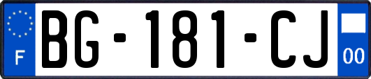 BG-181-CJ