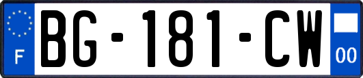 BG-181-CW