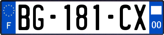 BG-181-CX