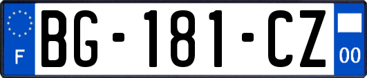 BG-181-CZ