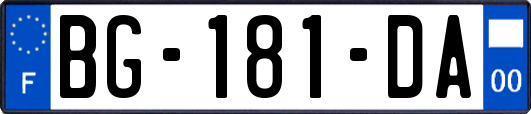 BG-181-DA