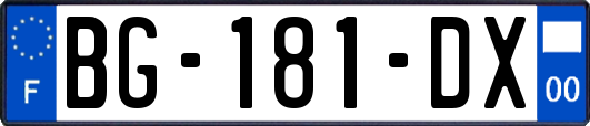 BG-181-DX