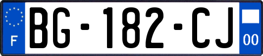 BG-182-CJ