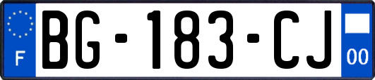 BG-183-CJ