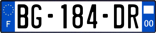 BG-184-DR