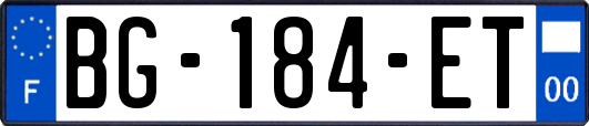 BG-184-ET