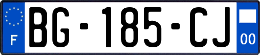 BG-185-CJ