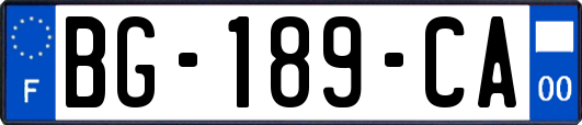 BG-189-CA