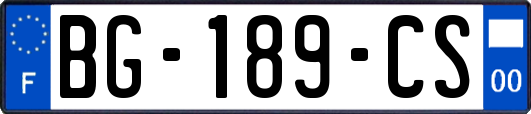 BG-189-CS