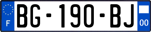 BG-190-BJ