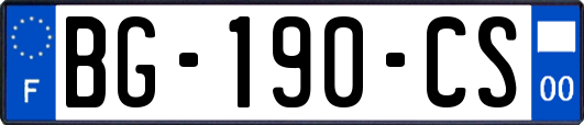 BG-190-CS