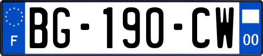 BG-190-CW