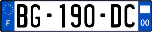 BG-190-DC