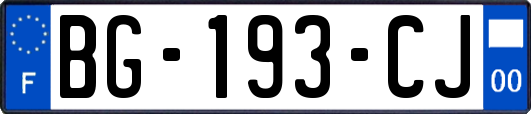 BG-193-CJ