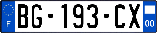 BG-193-CX