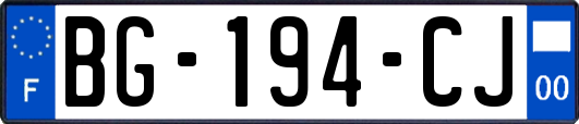 BG-194-CJ