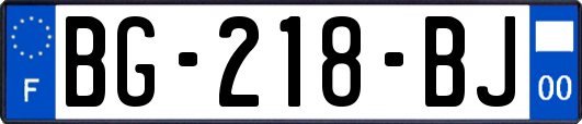 BG-218-BJ