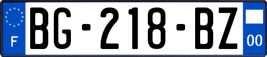 BG-218-BZ