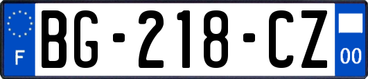 BG-218-CZ