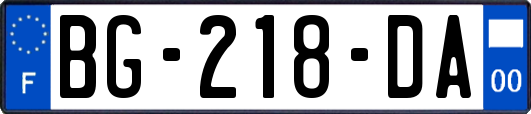 BG-218-DA