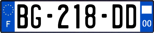 BG-218-DD