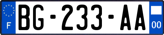 BG-233-AA
