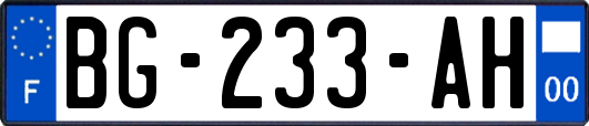 BG-233-AH