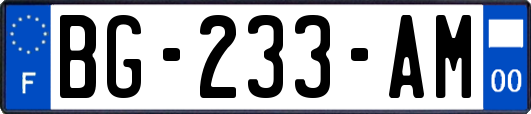 BG-233-AM