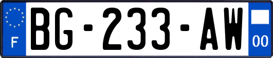 BG-233-AW