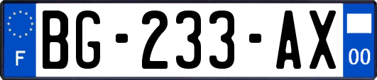 BG-233-AX