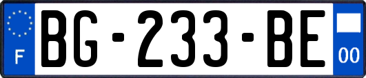 BG-233-BE