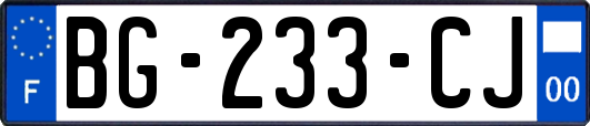 BG-233-CJ