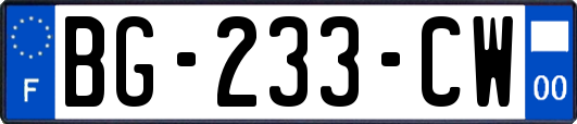 BG-233-CW