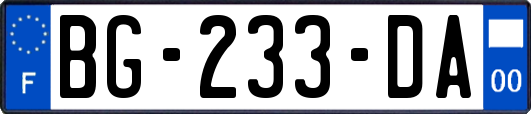 BG-233-DA