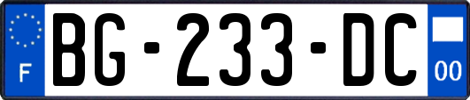 BG-233-DC
