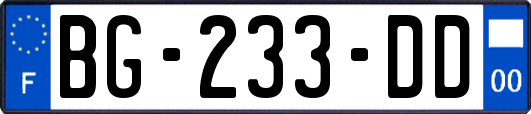 BG-233-DD