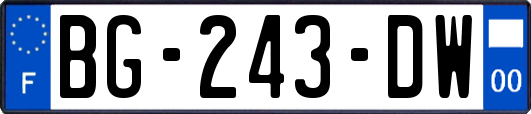 BG-243-DW