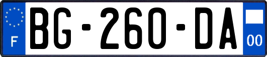 BG-260-DA