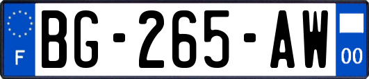 BG-265-AW