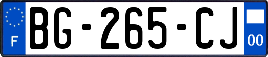 BG-265-CJ