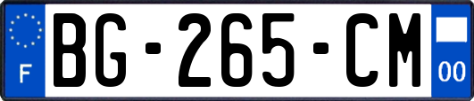 BG-265-CM