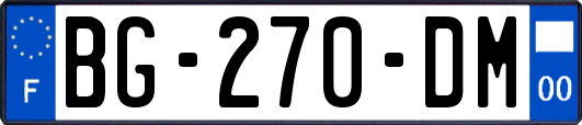 BG-270-DM