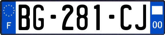 BG-281-CJ