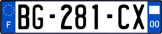 BG-281-CX
