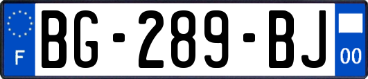 BG-289-BJ
